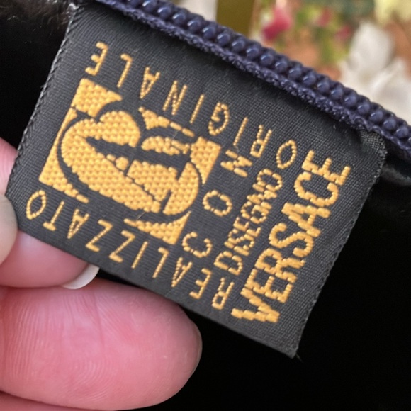 VERSACE Medusa Tote in vibrant amazing colors. Authentic! Gorgeous - Picture 6 of 15